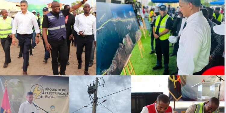 A população de Buraco, no distrito urbano do Mussulo, foi conectada à rede pública de energia elétrica
