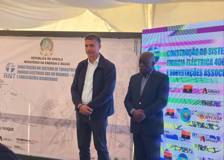 Entrega oficial do certificado de desminagem da área no trajeto da linha de 400 kV entre Huambo e Lubango
