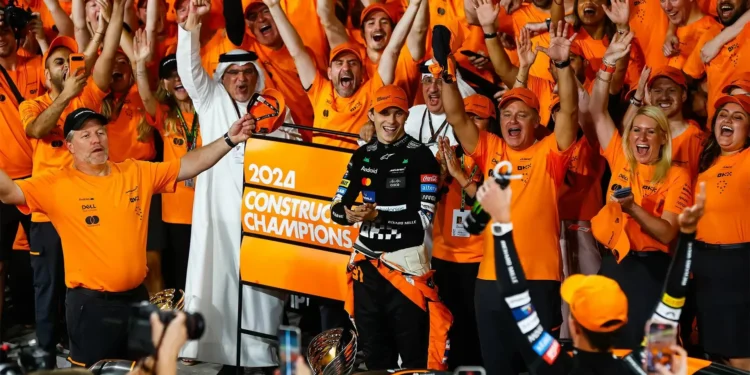 McLaren paga 5,8 milhões de euros de inscrição na F1 em 2025