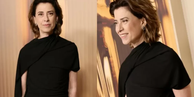 Academia publica foto de Fernanda Torres no jantar dos indicados ao Oscar 2025