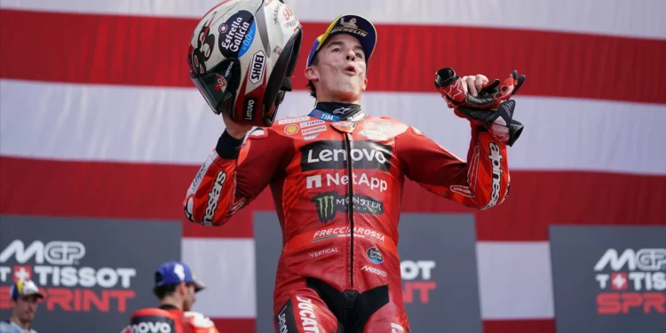 Marc Márquez com quinta vitória consecutiva