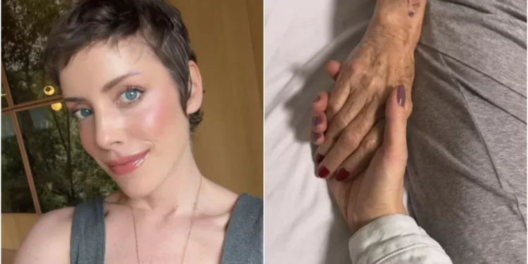 Fabiana Justus diz que avó materna foi diagnosticada com o mesmo tipo de câncer que ela