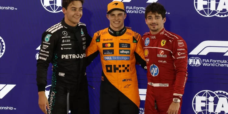 Oscar Piastri aproveita vantagem da McLaren e arranca da “pole” no Bahrain
