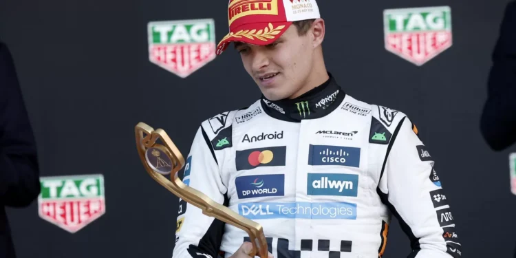 Lando Norris vence Grande Prémio do Mónaco de Fórmula 1