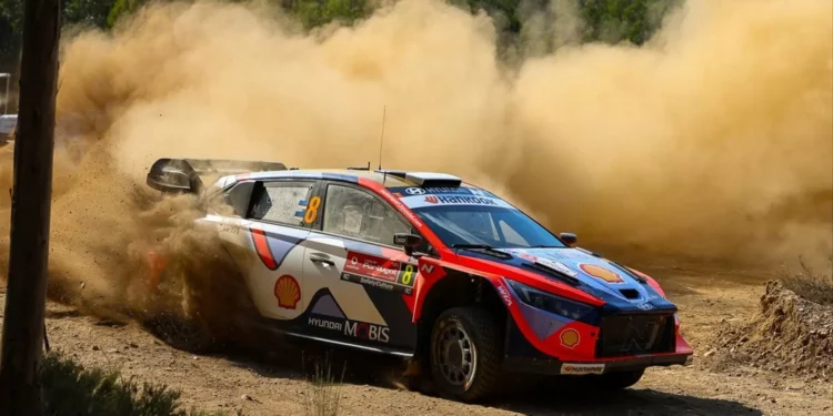 Tanak reforça liderança no Rali de Portugal