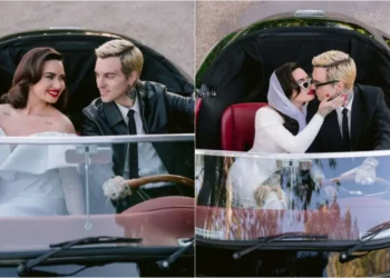 Demi Lovato e o cantor Jordan Lutes se casam nos EUA