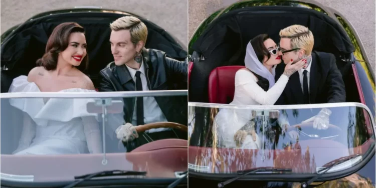 Demi Lovato e o cantor Jordan Lutes se casam nos EUA