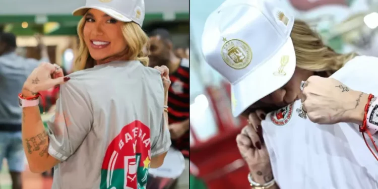 Virginia participa do primeiro ensaio da Grande Rio para o Carnaval de 2026