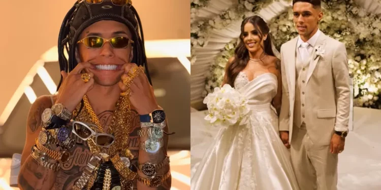 Influenciador ‘pega’ itens de luxo durante ‘passagem de gravata’ em casamento e revolta convidados