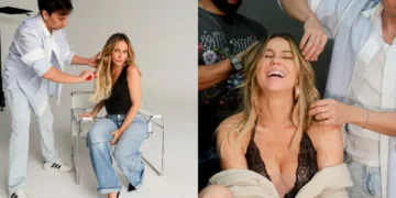 Paolla Oliveira divulga fotos de lingerie em ensaio sensual