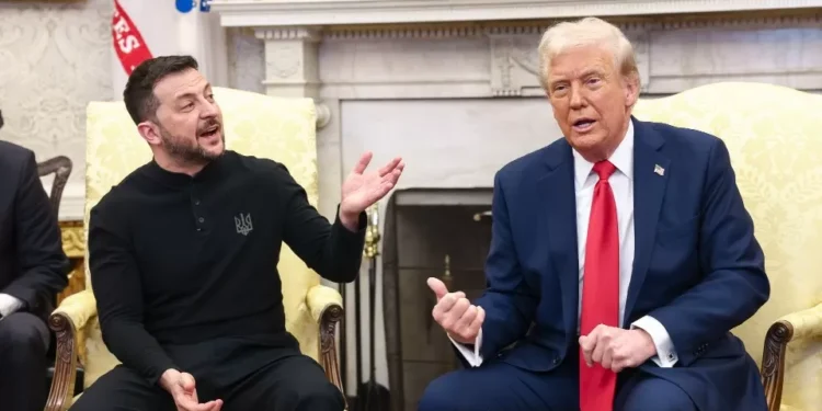 Preços do petróleo sobem antes de Trump receber Zelensky e líderes europeus