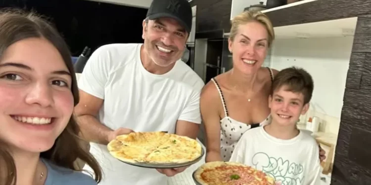 Ana Hickmann presta homenagem a Edu Guedes: ‘Pai é quem cuida’