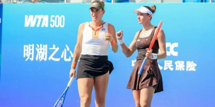 Dupla de Stefani avança às semifinais do WTA de Ningbo, na China