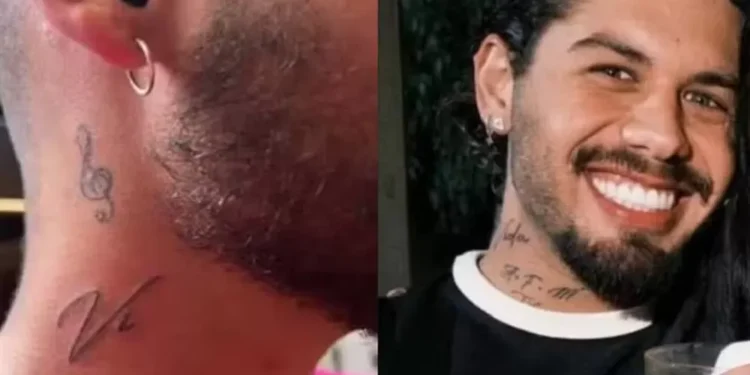 Zé Felipe faz mudança em tatuagem dedicada à Virginia