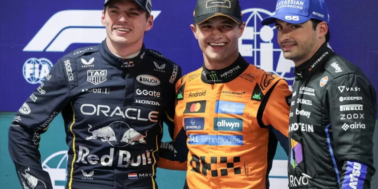 Lando Norris assegura pole position no GP de Las Vegas de F1