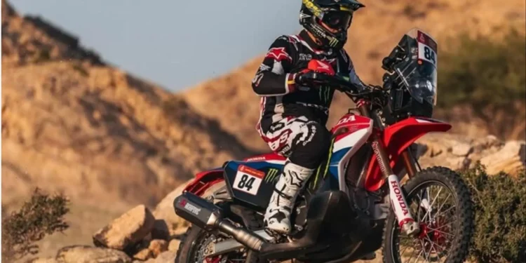 Martim Ventura agarra-se ao segundo lugar na quarta etapa da categoria Rally2 das motas