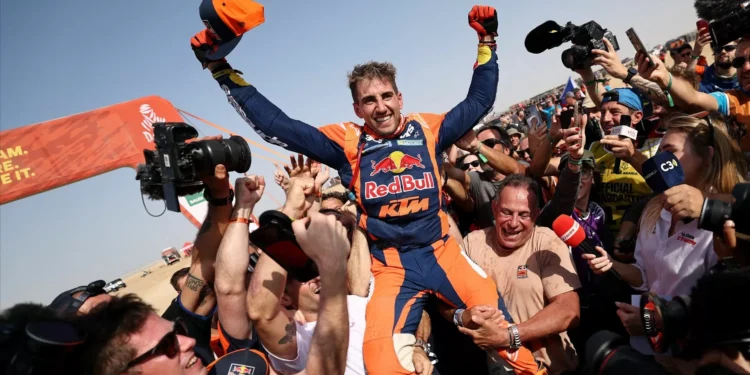 ​Dakar 2026: Luciano Benavides vence nas motos