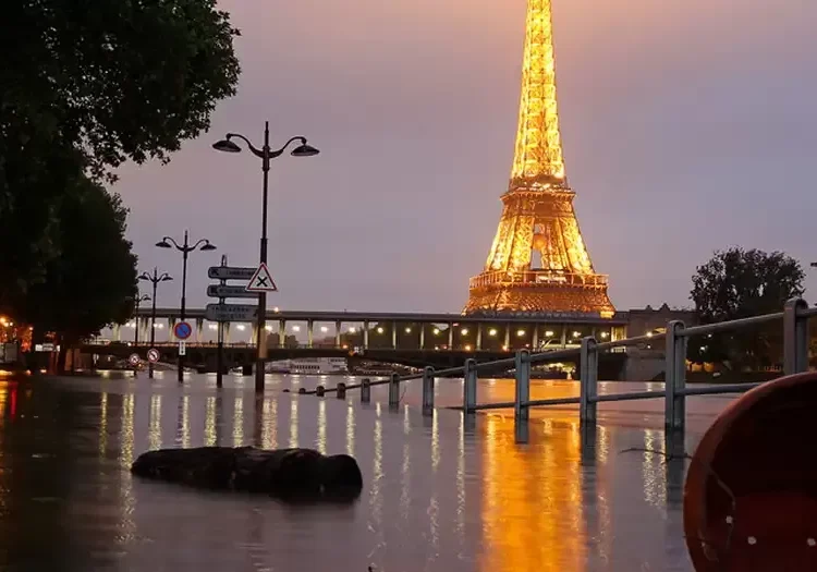Enchente em Paris: a Cidade Luz debaixo d’água