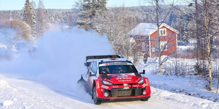 Takamoto Katsuta é o novo líder do Rali da Suécia