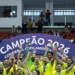 Brasil bate Argentina e conquista 12º título na Copa América de Futsal